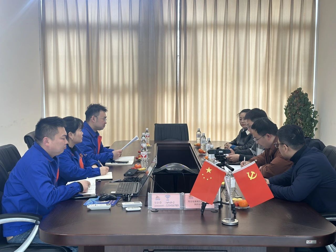 共探行業新趨勢 共謀合作新篇章—武漢雙虎涂料與湖南新威凌金屬新材料科技股份有限公司開展深度交流座談